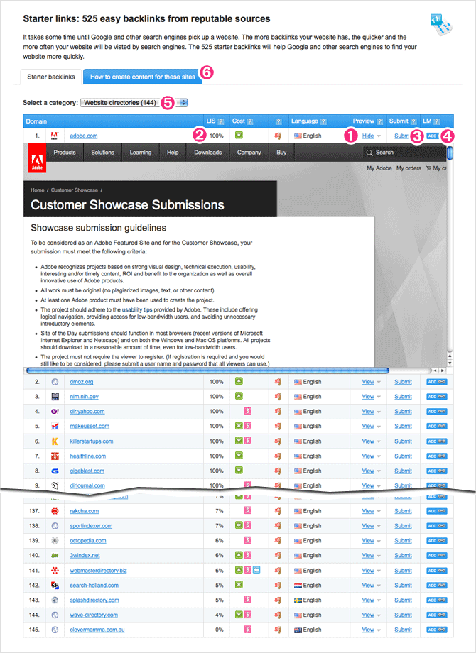 quickly get high quality backlinks