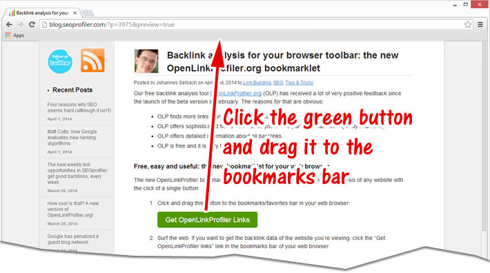 OpenLinkProfiler Check